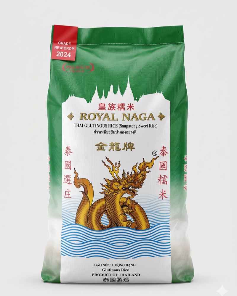 Riz gluant Dragon thaï 20kg