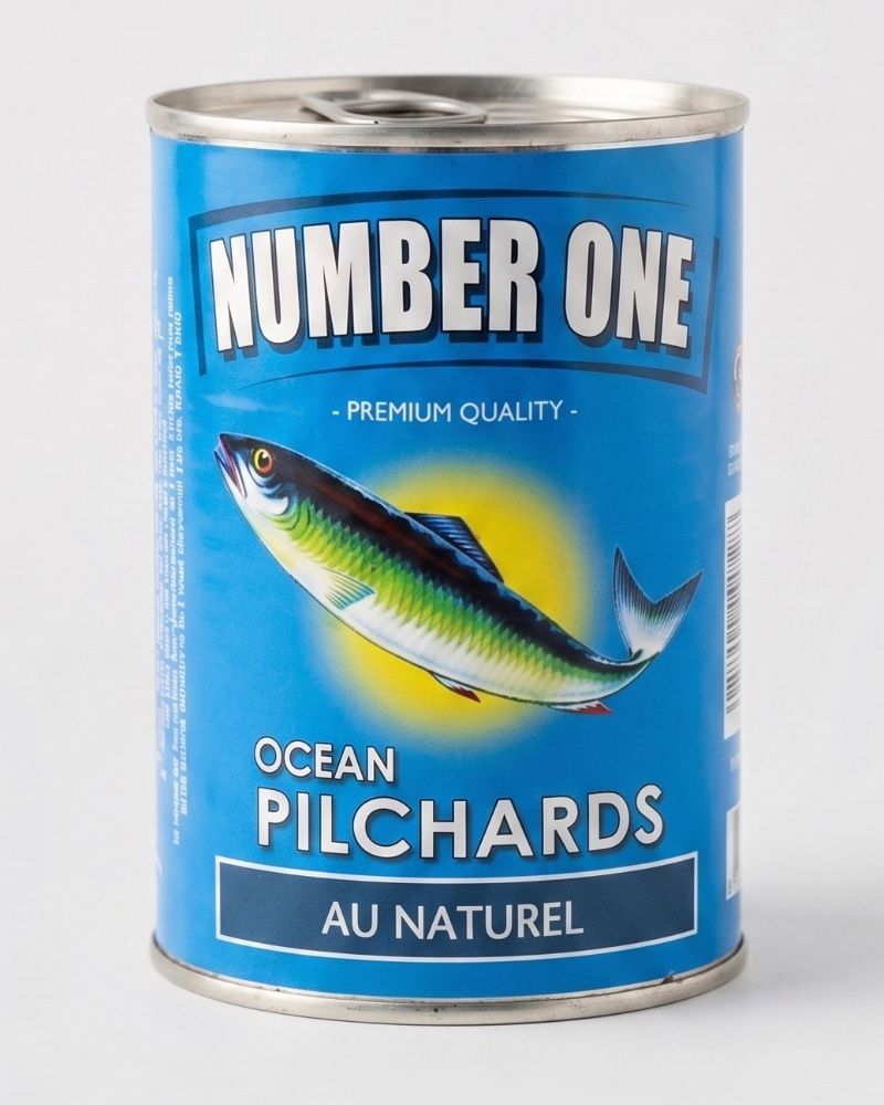 Number One pilchards au naturel
