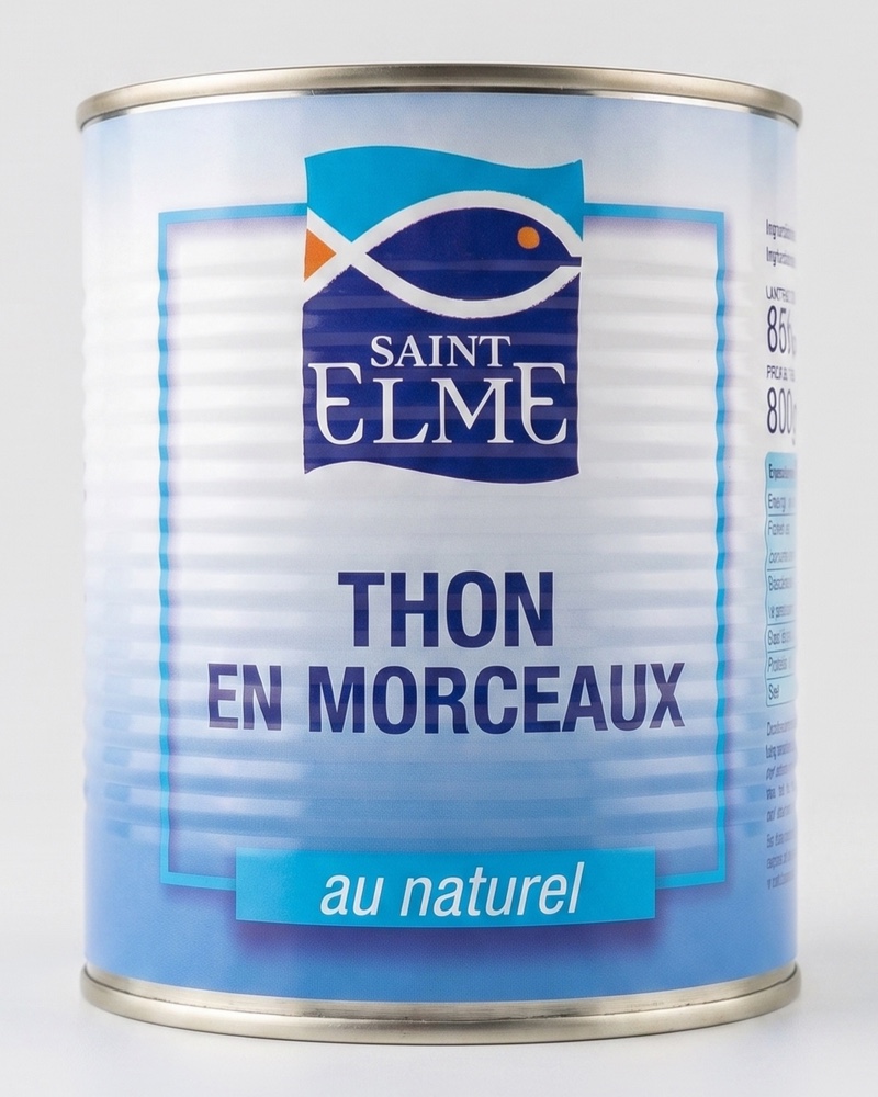 Saint Elme thon morceaux au naturel
