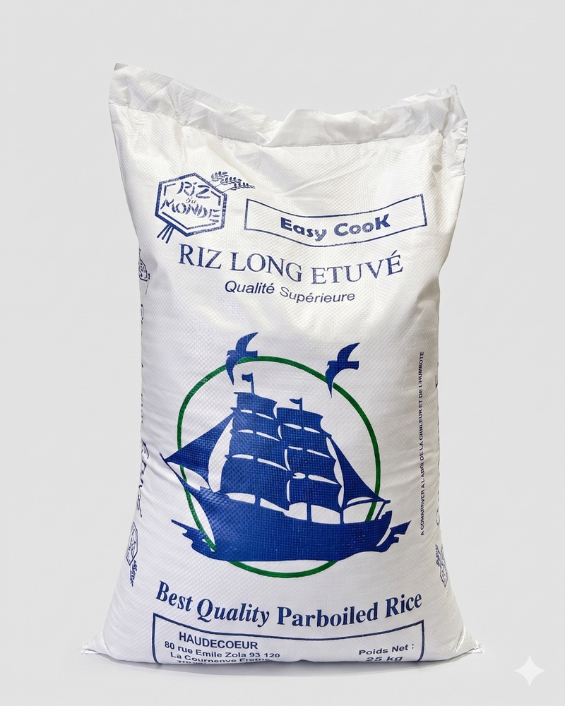 Riz long étuvé