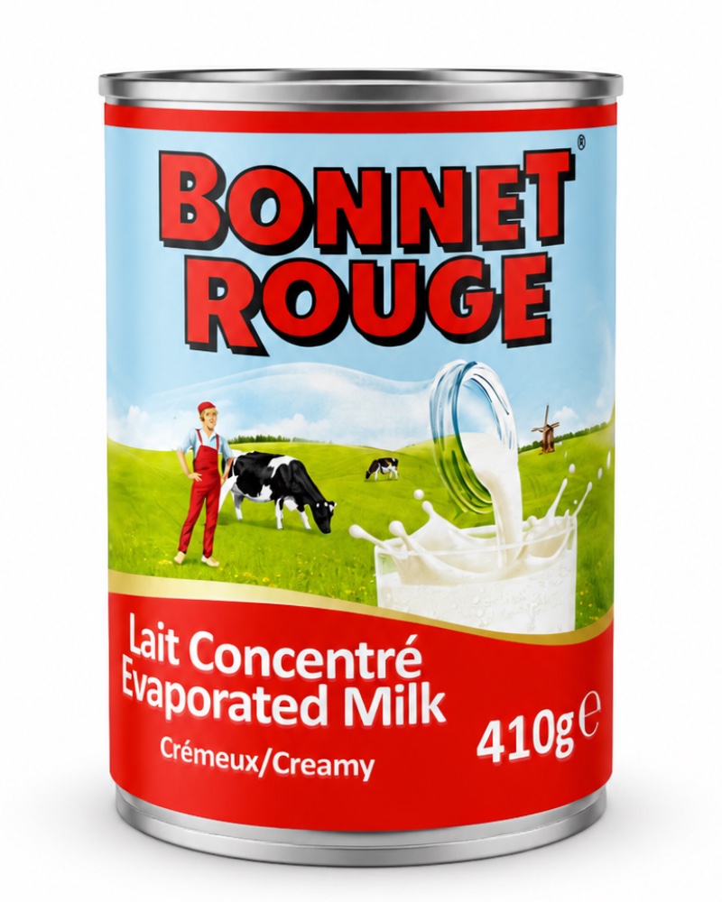 Bonnet rouge lait concentré 410ml
