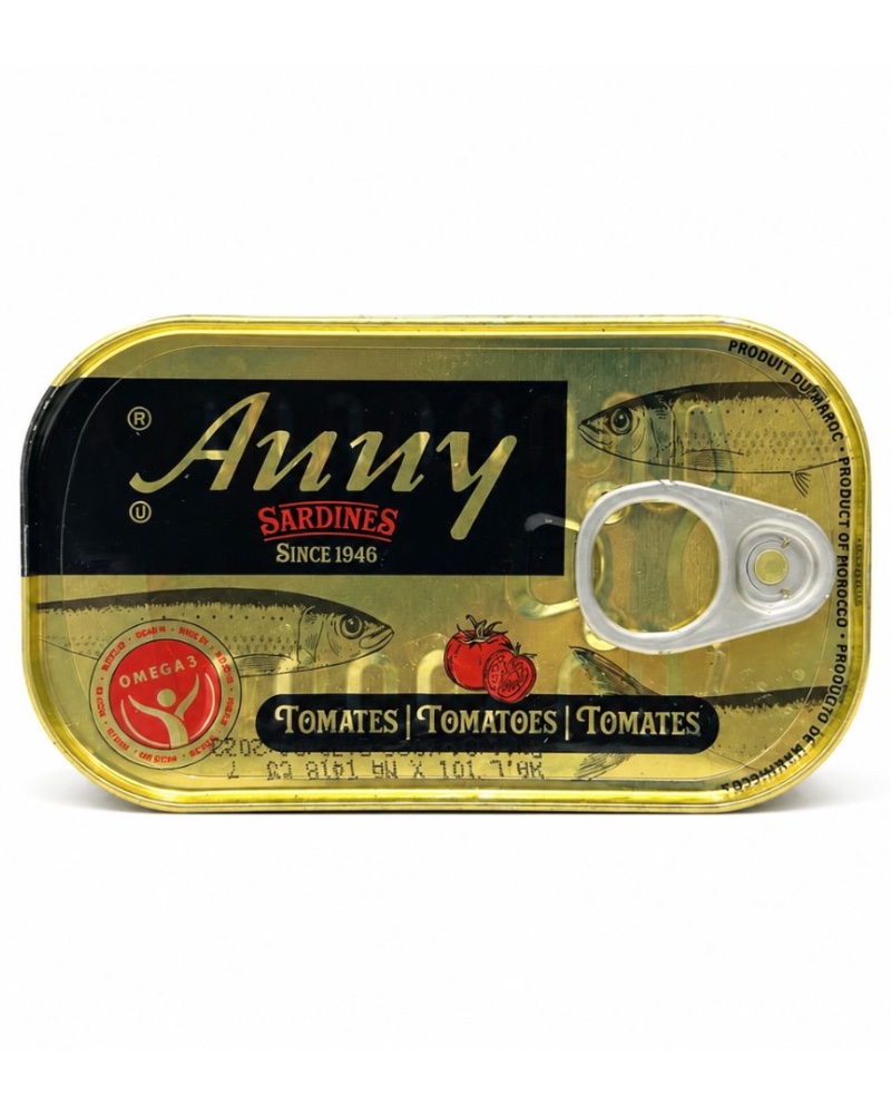 Anny sardines à la sauce tomate 125g