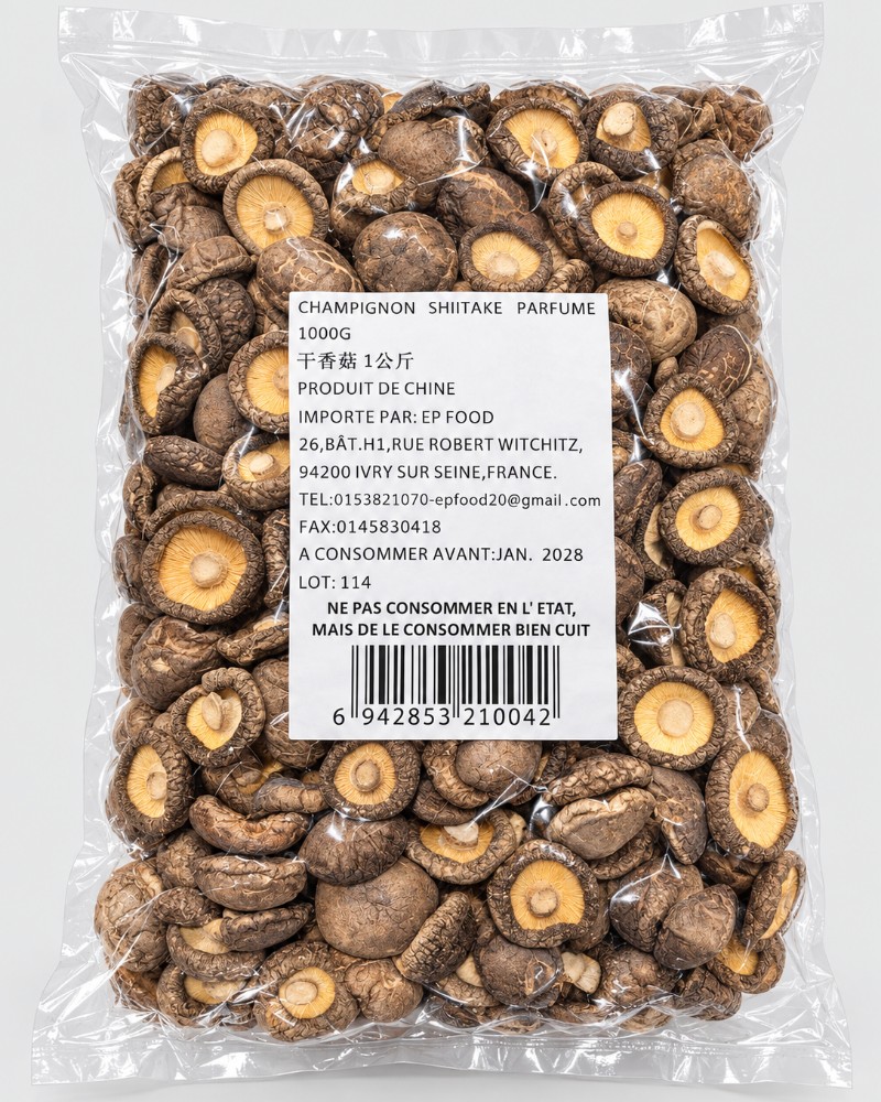 Champignons parfumés 1kg