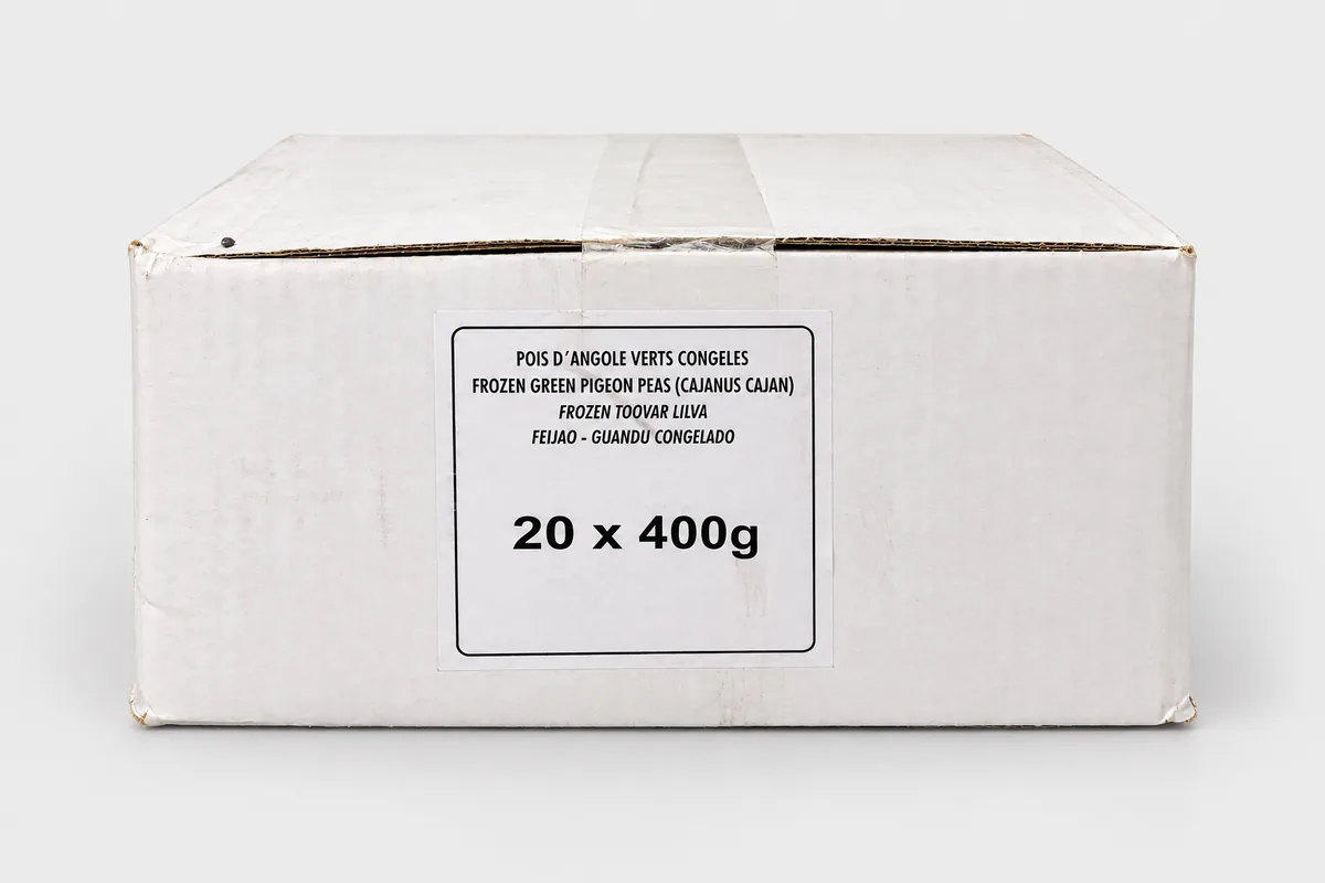 Pois d'Angole verts congelés 20 x 400g