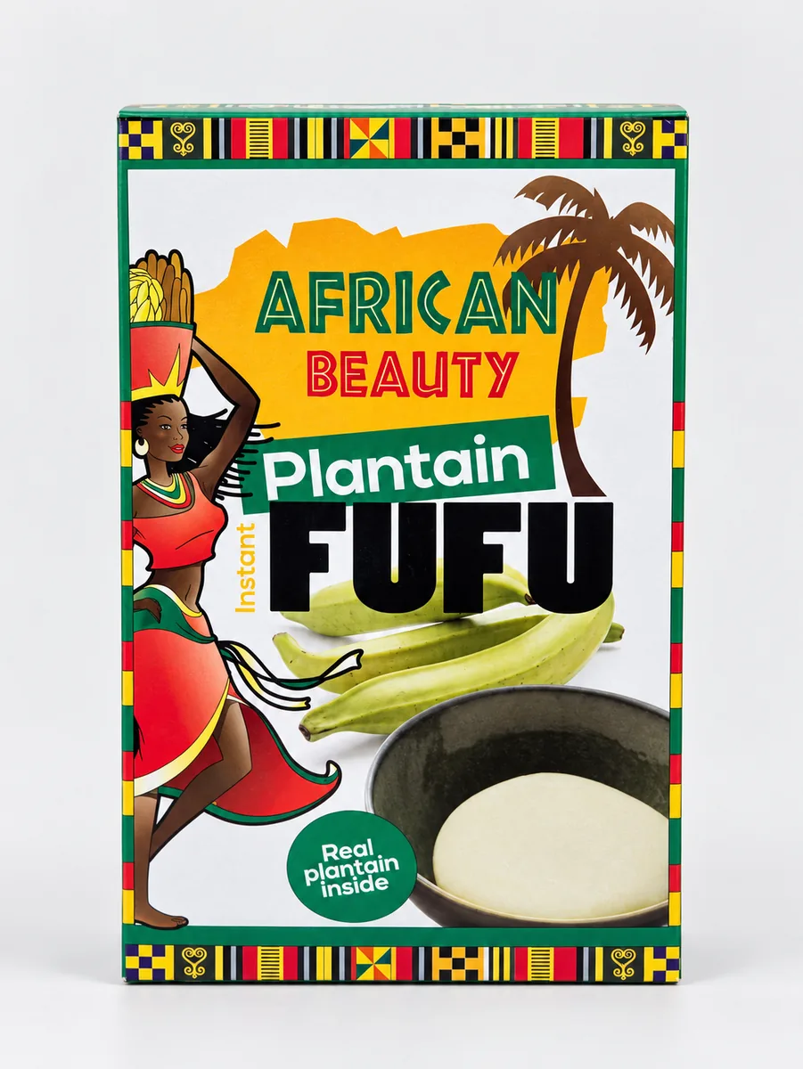 Fufu de plantain African Beauty