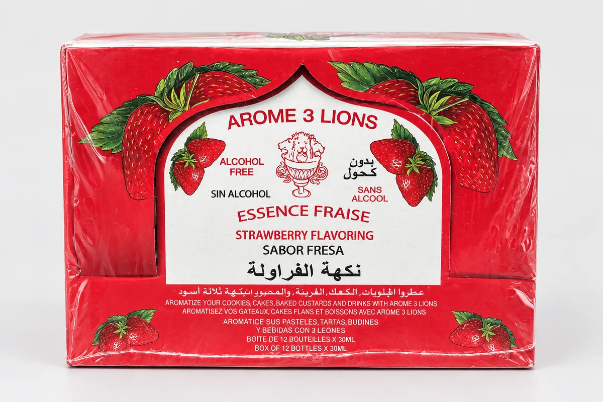 Arôme 3 Lions fraise sans alcool
