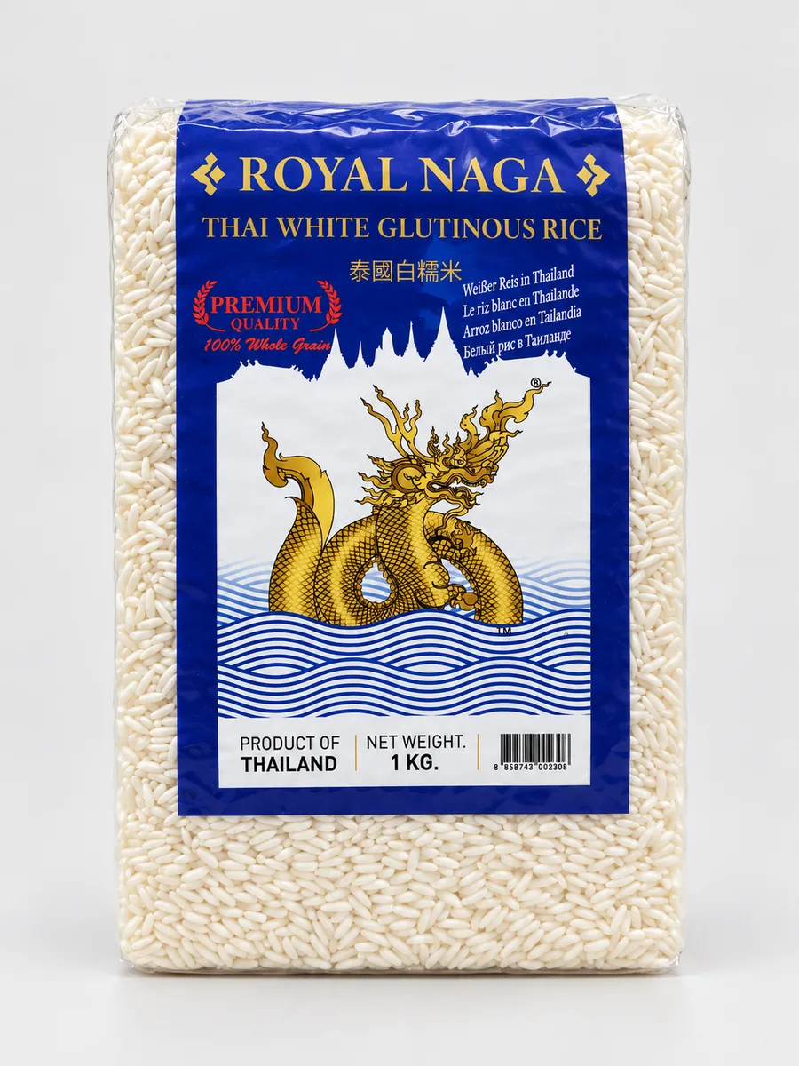Riz gluant Royal Naga 1kg